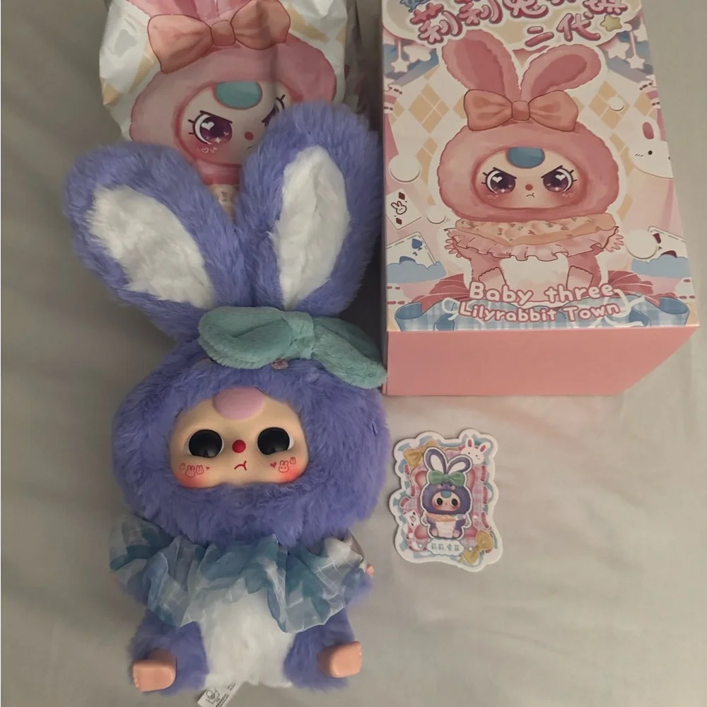 Lilly Rabbit Town V2 Baby Three with box